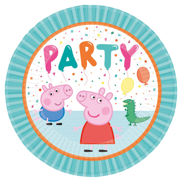 Peppa Pig Paper Plates - 23cm