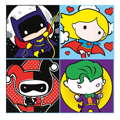 Justice League Paper Napkins - 33cm