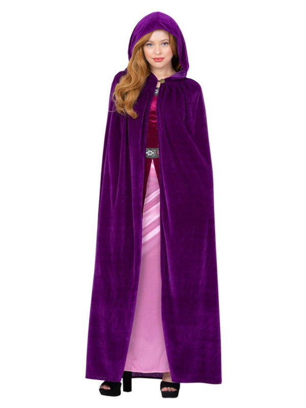 Deluxe Cloak, Amethyst Purple, Adults