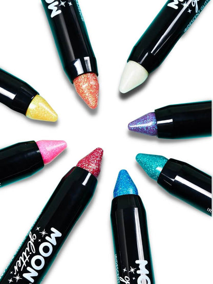 Moon Glitter Iridescent Body Crayons