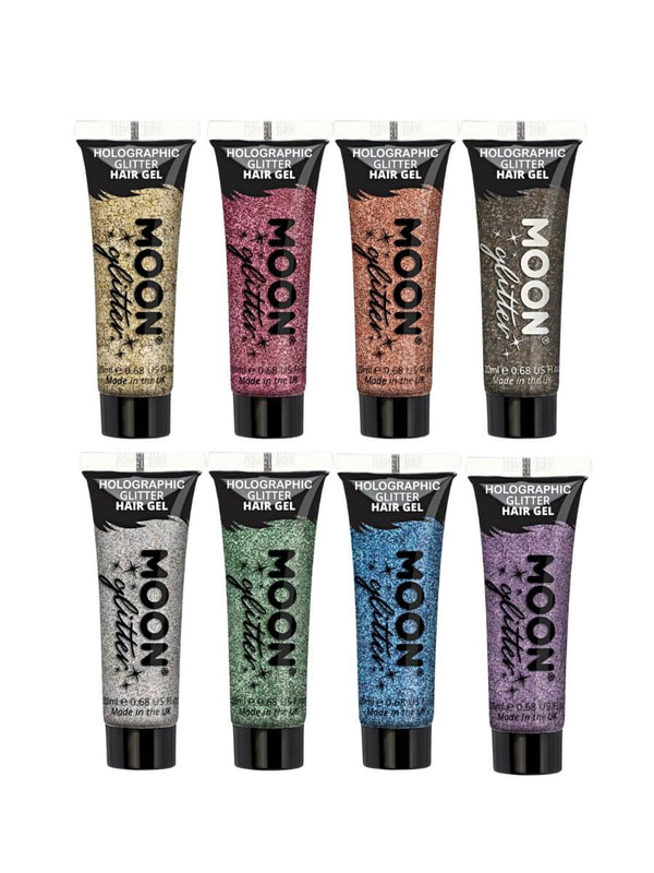 Moon Glitter Holographic Glitter Hair Gel