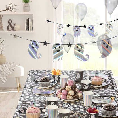 Halloween Tableware, Ghost Bunting