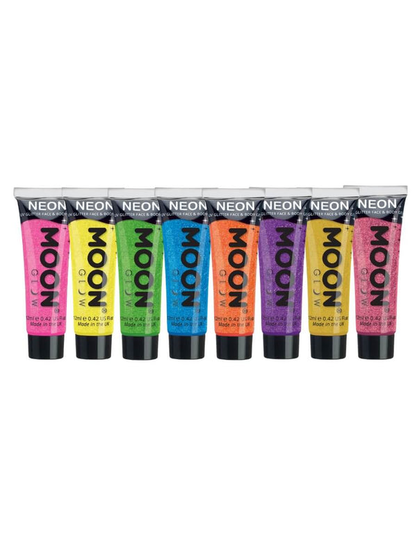 Moon Glow Neon UV Fine Glitter Gel