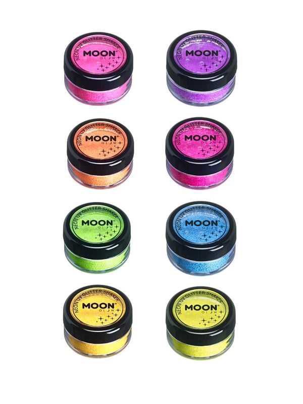 Moon Glow Neon UV Glitter Shaker