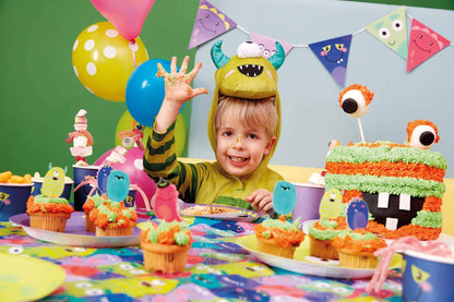 Halloween Tableware, Monster Bunting