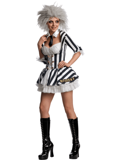 Womens Sexy Beetlejuice Costume