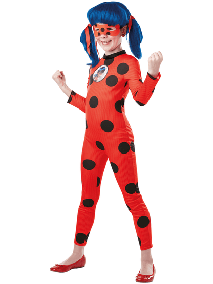 Girls Deluxe Miraculous Ladybug Costume