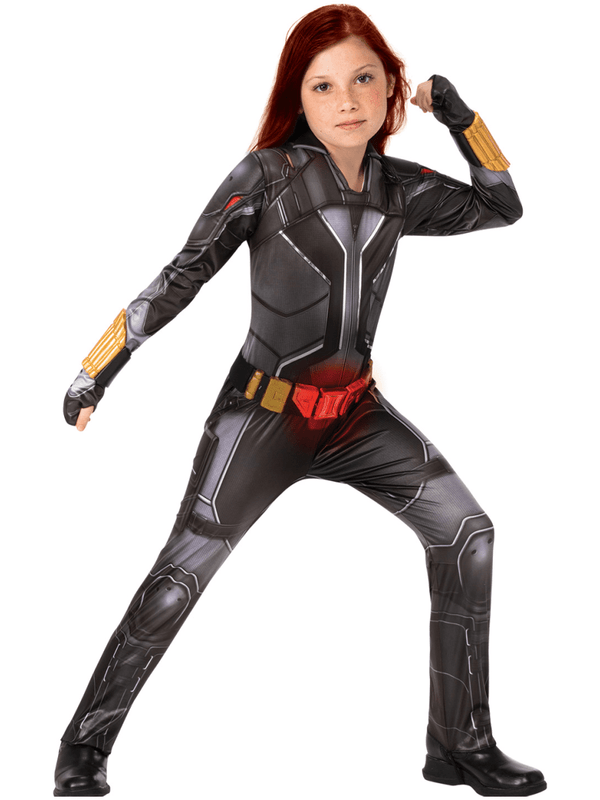 Girls Black Widow Deluxe Costume