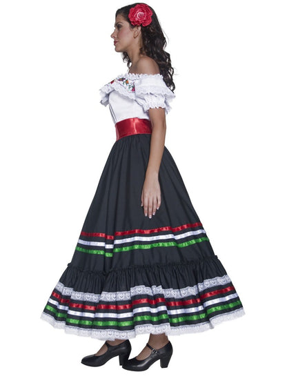 Authentic Western Sexy Senorita Costume Alternative View 1.jpg