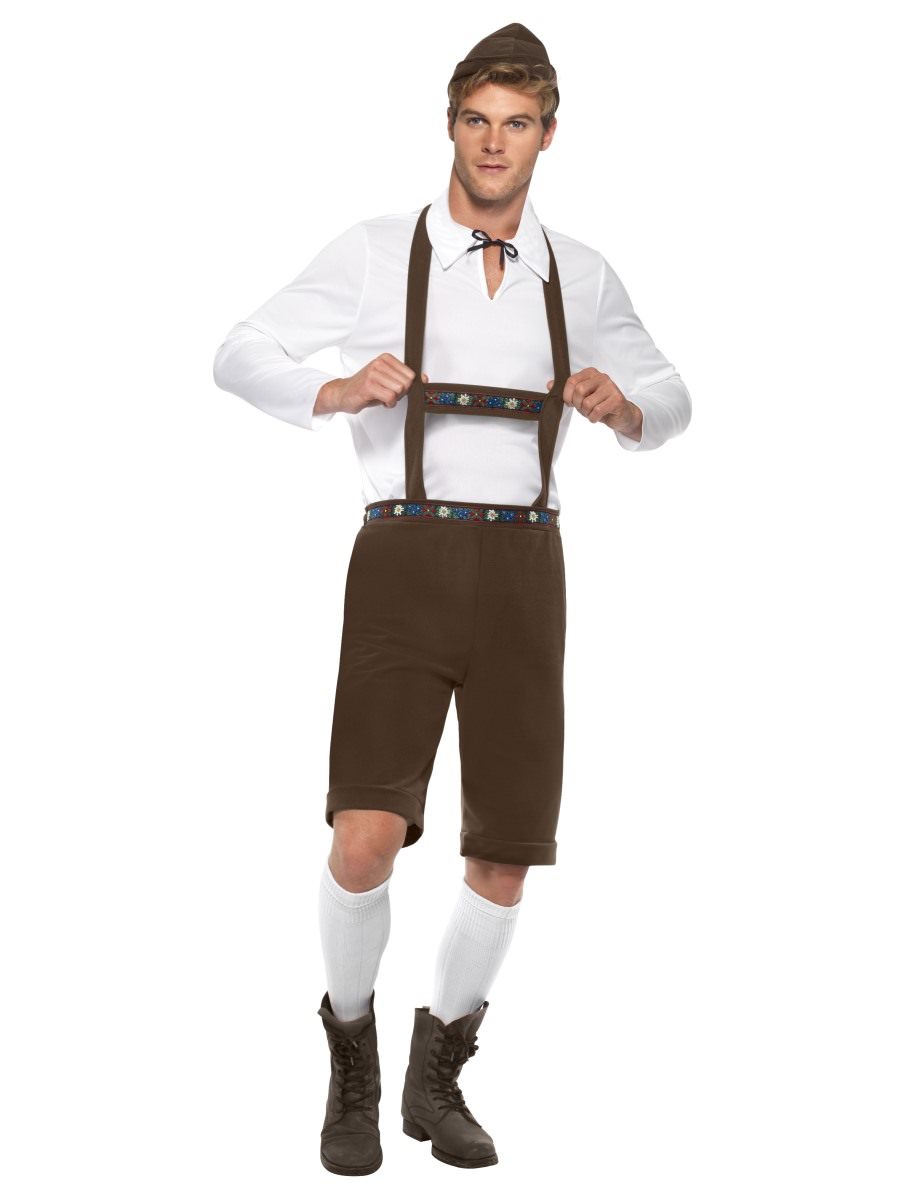 Bavarian Man Costume, Brown