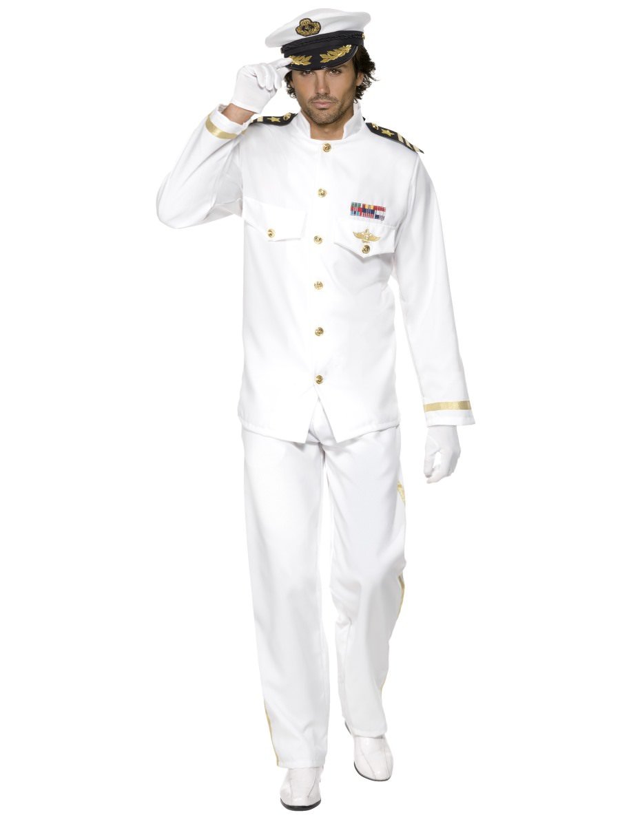 Captain Deluxe Costume Smiffys 7732