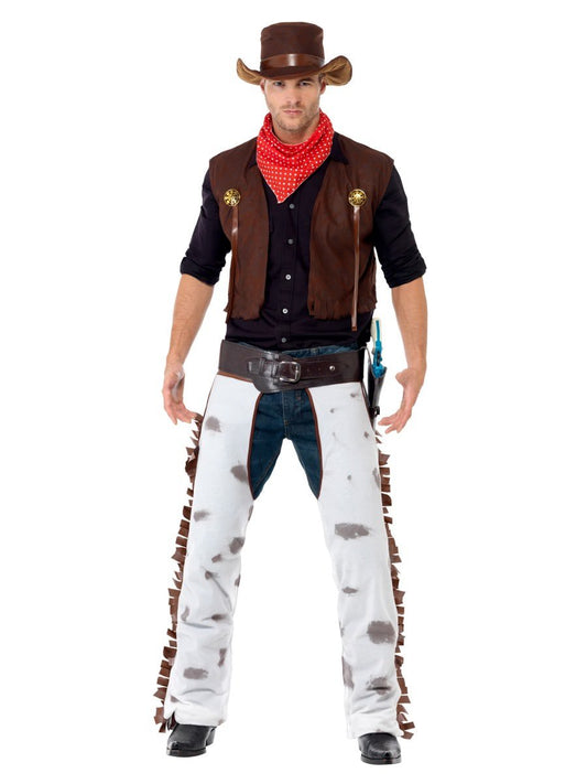  Spirit Halloween Barbie the Movie Adult Ken Cowboy Costume - XL, Officially licensed, Barbie Costume, Cowboy Outfit
