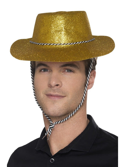 Cowboy Glitter Hat, Gold Alternative View 1.jpg