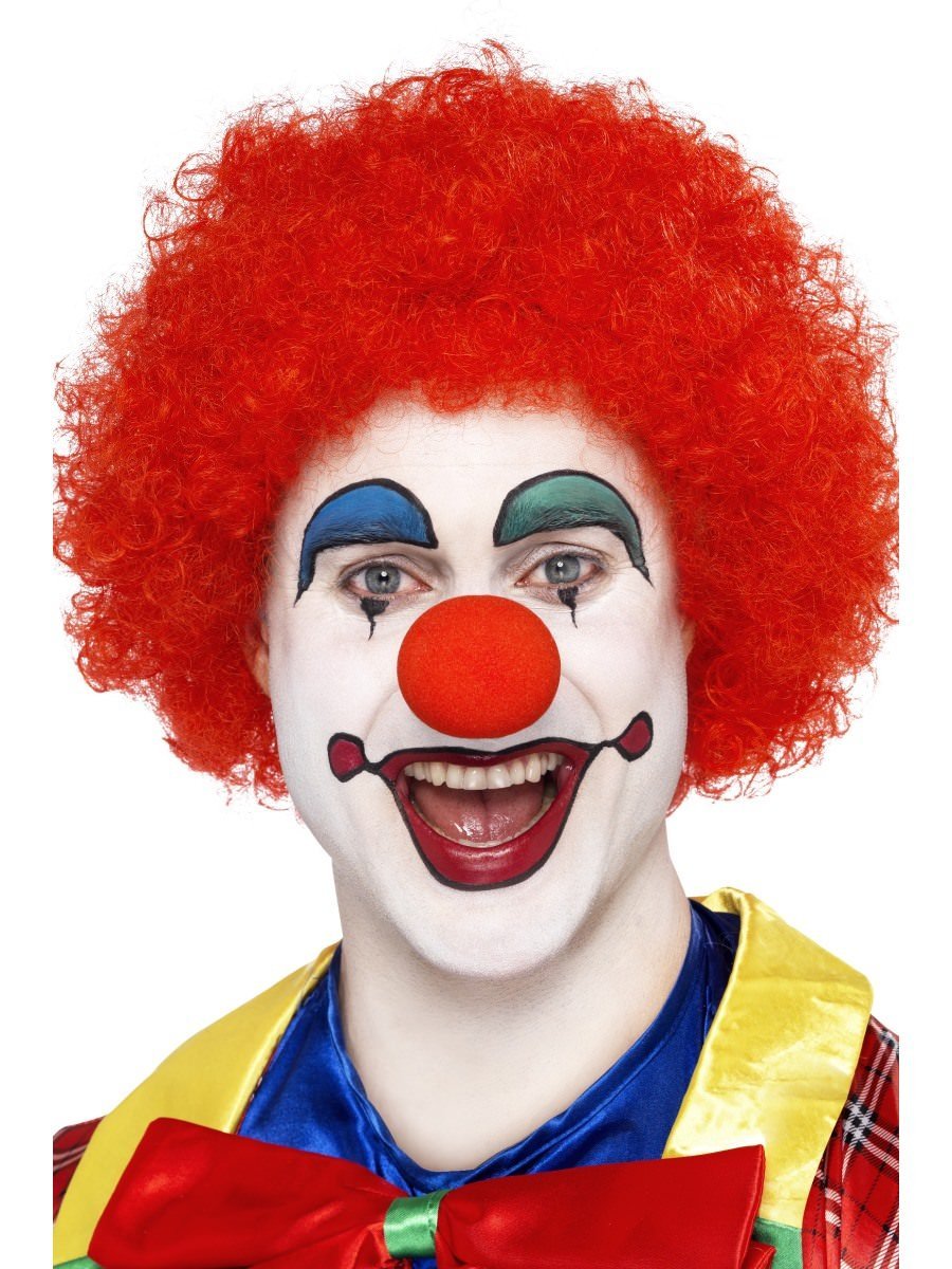 Crazy Clown Wig Red Smiffys