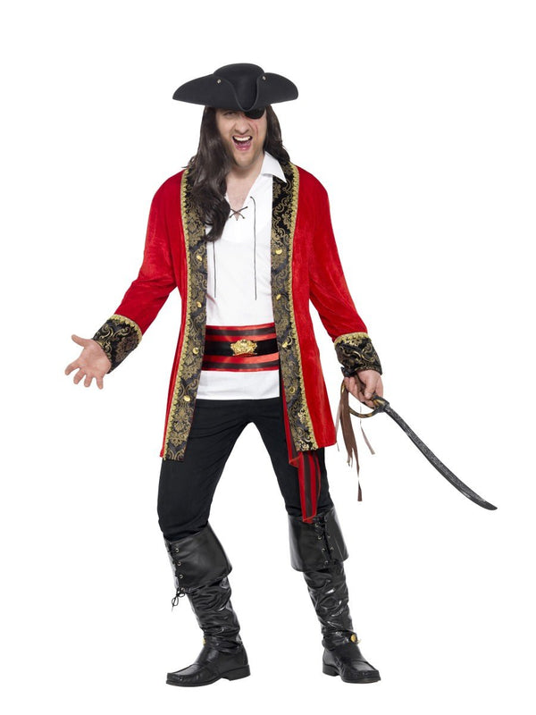 Curves Pirate Captain Costume