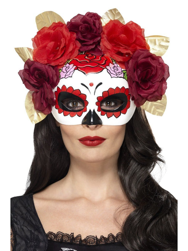 Day of the Dead Rose Eyemask