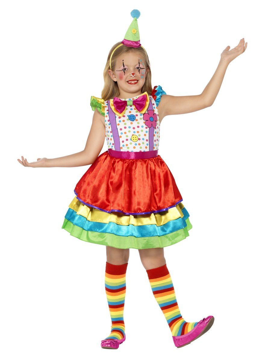 Deluxe Clown Girl Costume | Smiffys