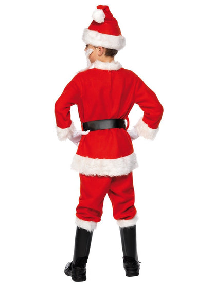 Deluxe Santa Costume & Beard, Child Alternative View 2.jpg