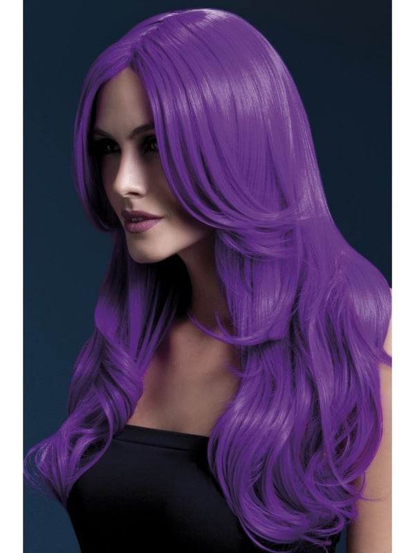 Fever Khloe Wig, Neon Purple