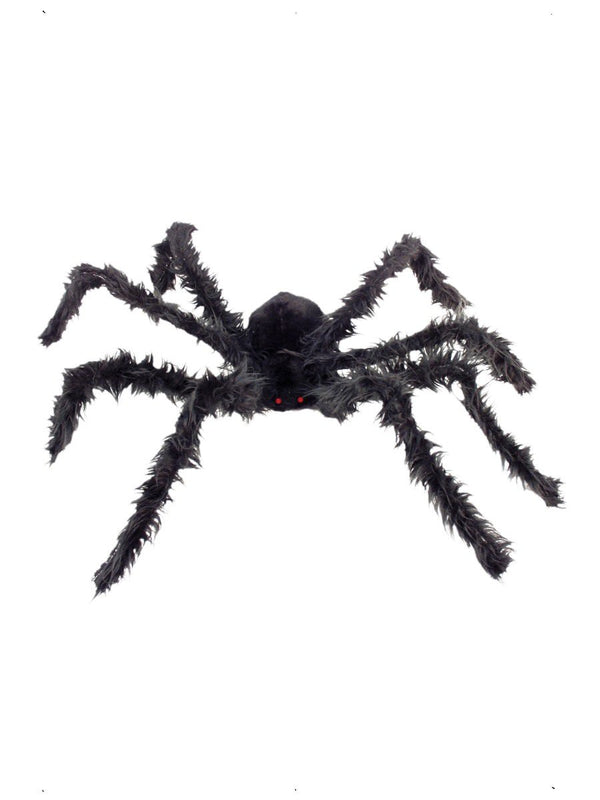 Giant Hairy Spider with Light Up Eyes