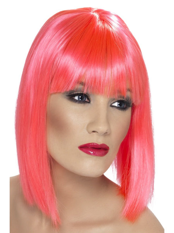 Glam Wig, Neon Pink