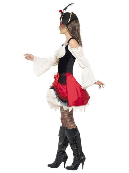 Glamorous Lady Pirate Costume Alternative View 1.jpg