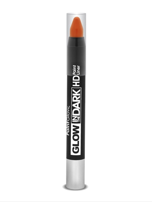 Glow in the Dark, Paint Liner, Orange, 2.5g