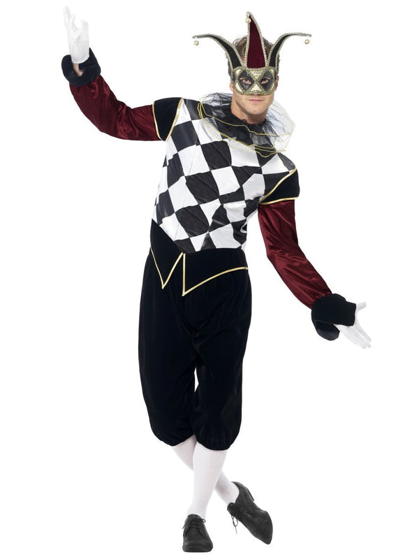 Gothic Venetian Harlequin Costume