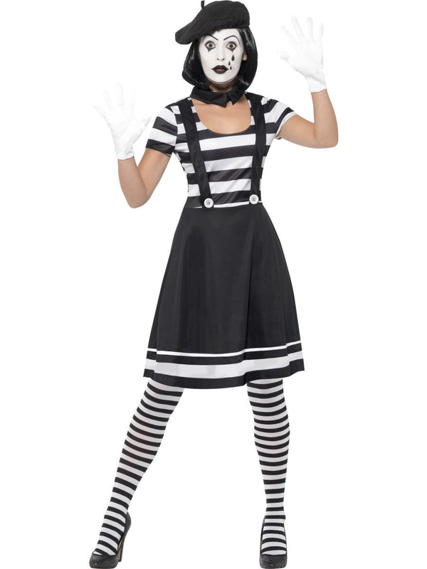 Lady Mime Artist Costume Alternative View 6.jpg