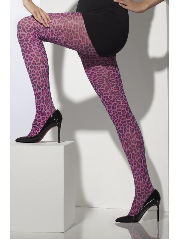 Leopard Print Tights