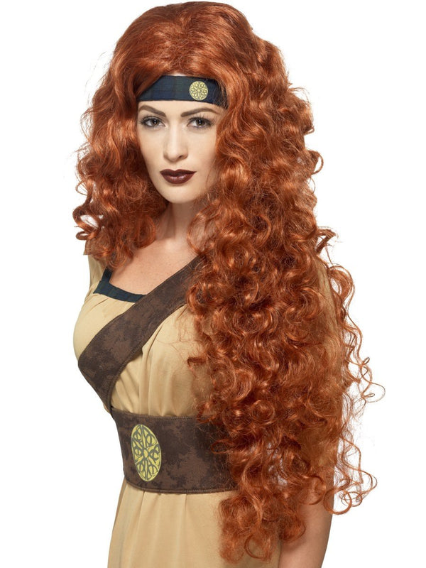 Medieval Warrior Queen Wig