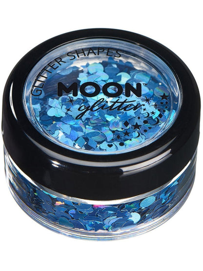 Moon Glitter Holographic Glitter Shapes