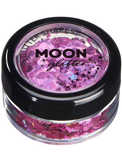 Moon Glitter Holographic Glitter Shapes