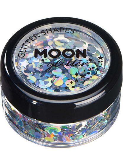 Moon Glitter Holographic Glitter Shapes