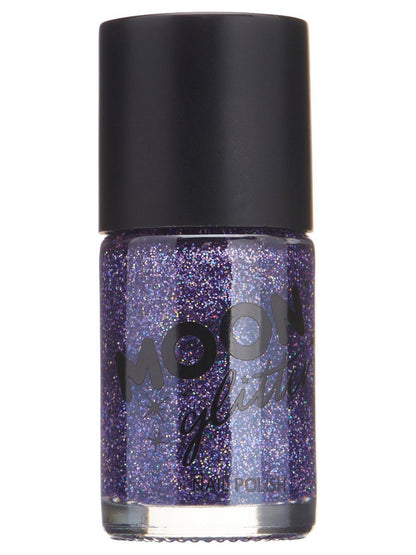 Moon Glitter Holographic Nail Polish