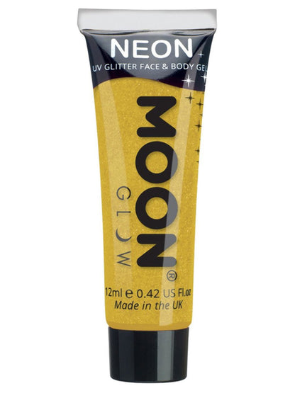 Moon Glow Neon UV Fine Glitter Gel