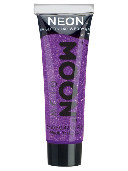 Moon Glow Neon UV Fine Glitter Gel