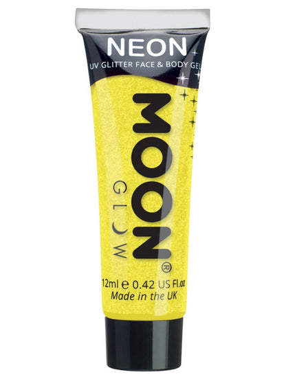 Moon Glow Neon UV Fine Glitter Gel