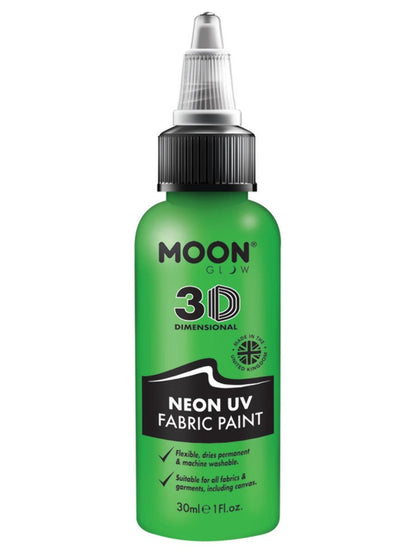 Moon Glow Neon UV Intense Fabric Paint 30ml