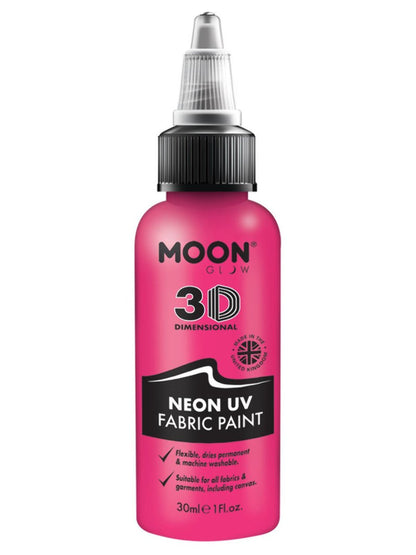 Moon Glow Neon UV Intense Fabric Paint 30ml