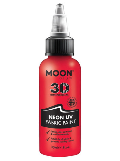 Moon Glow Neon UV Intense Fabric Paint 30ml