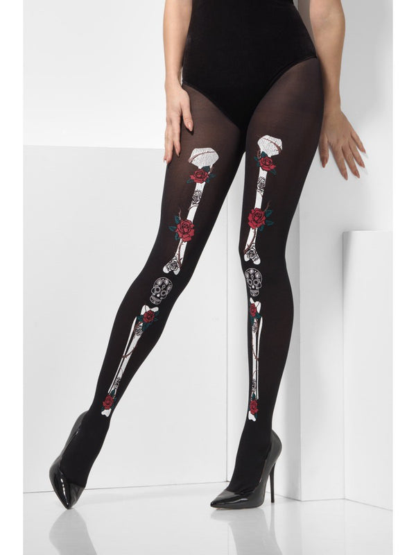 Opaque Day of the Dead Tights