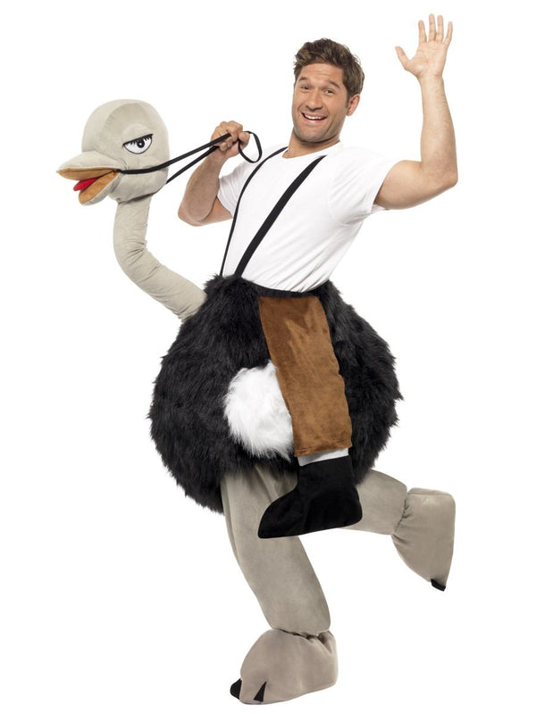 Ostrich Costume with Fake Hanging Legs