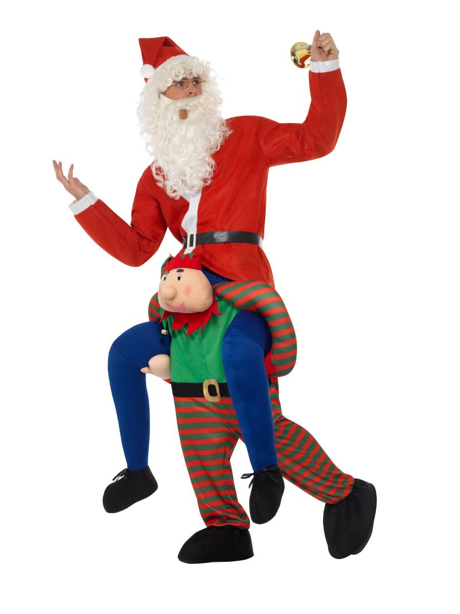 Santa piggy clearance back costume