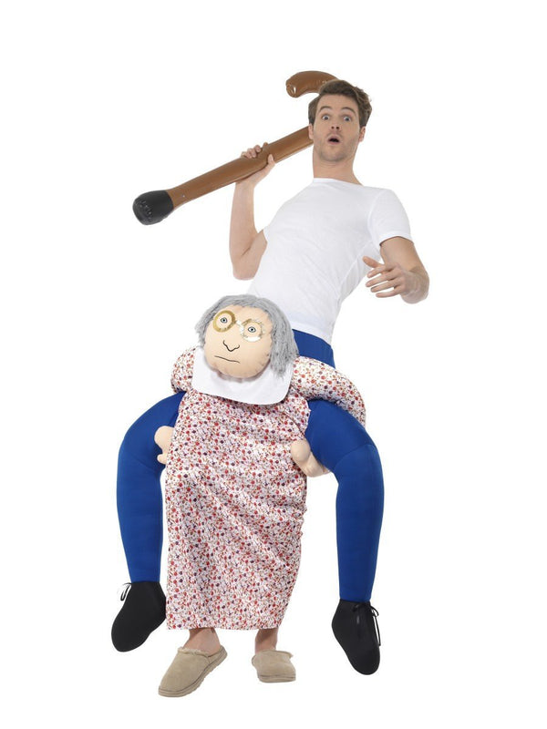 Piggyback Grandma Costume