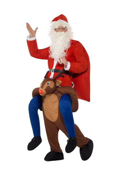 Piggyback Reindeer Rudolf Costume Alternative View 1.jpg