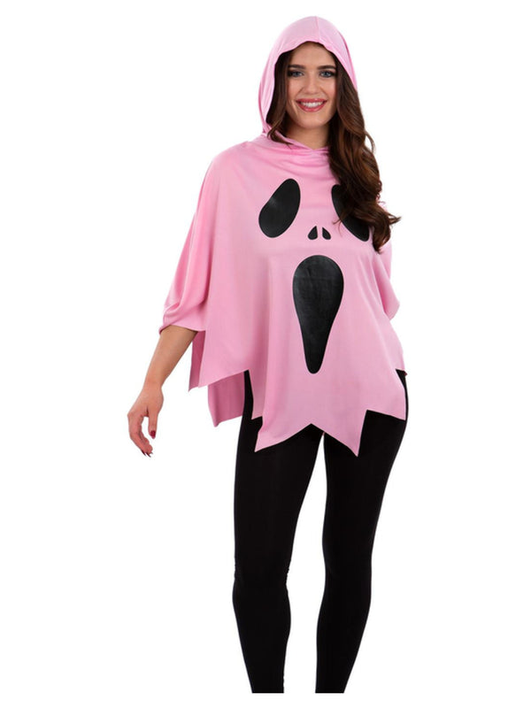 Pink Ghost Poncho