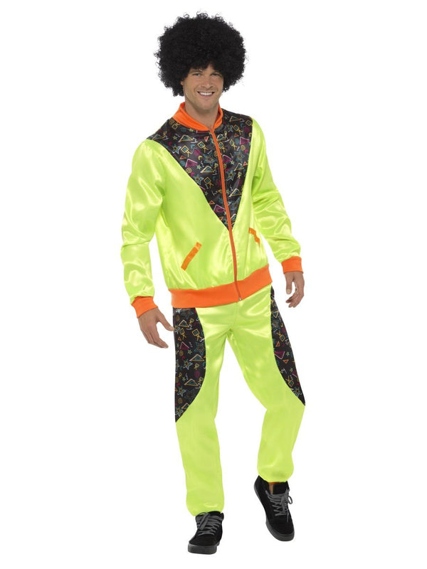 Retro Shell Suit Costume, Mens