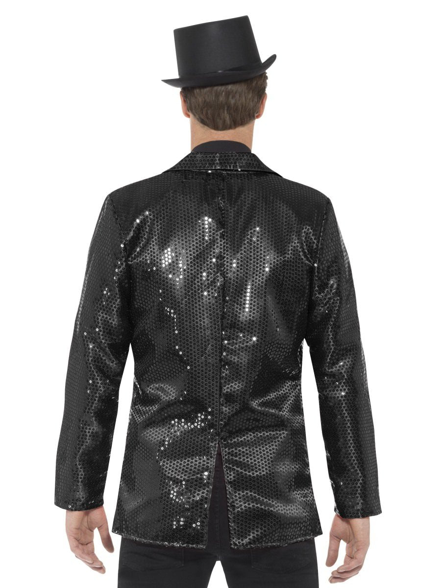 Black sequin outlet jacket mens