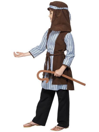 Shepherd Costume, Child, Blue & Brown Alternative View 1.jpg